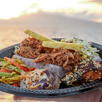 Food Dish Sunset Cruise Luau