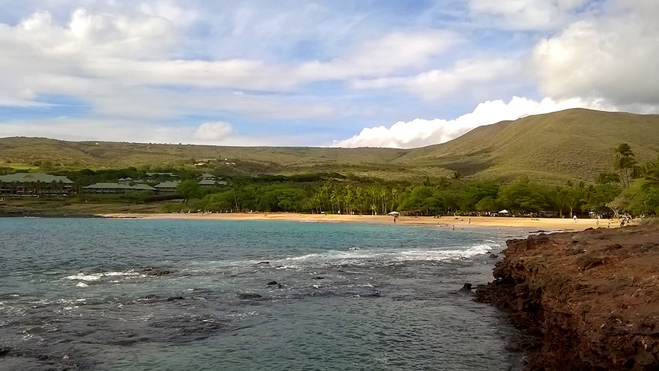 Hulopoe Bay Rock Formation