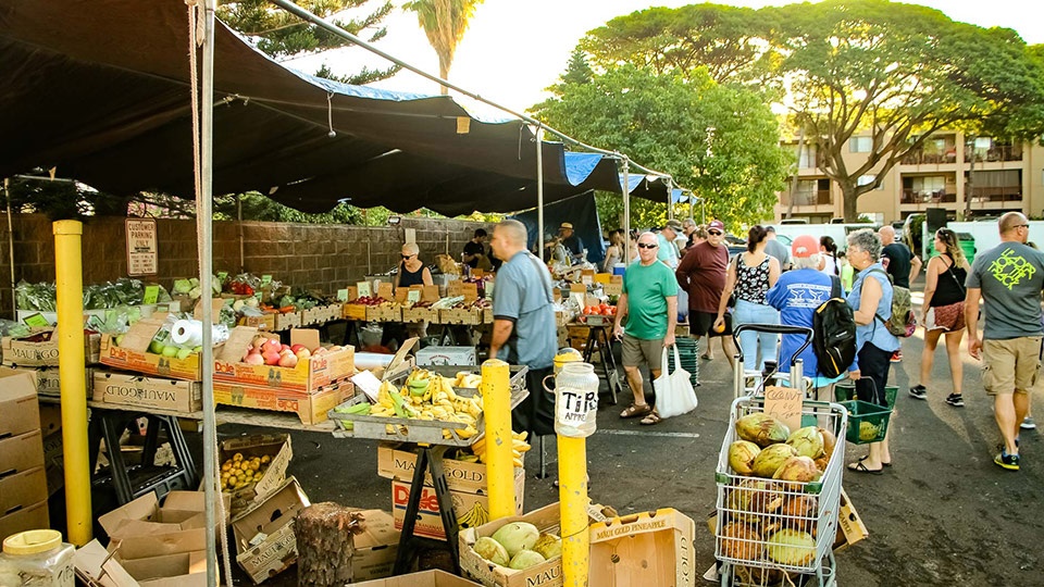 Napili Kapalua Activities Honokawai Farmers Market