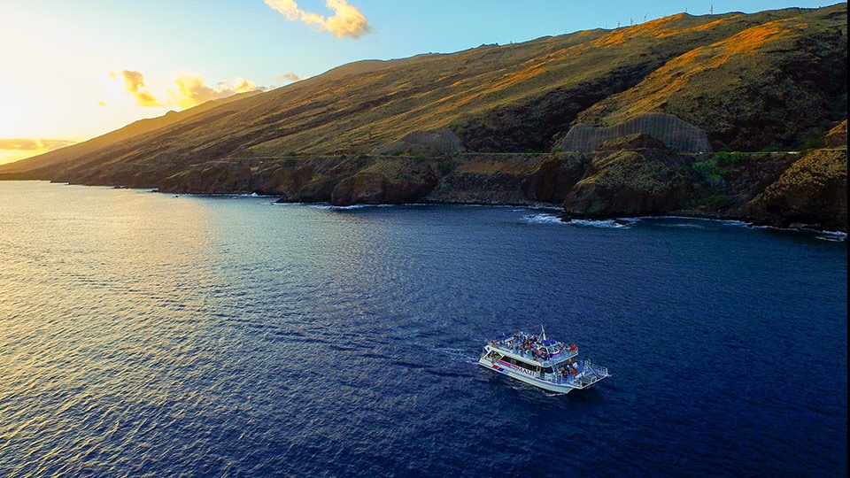 Pride Maui boat best sunset cruise