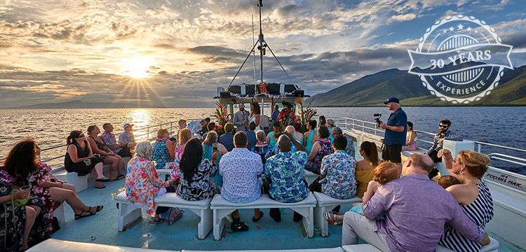 Maui Hawaii Best Private Charter Sunset Deck