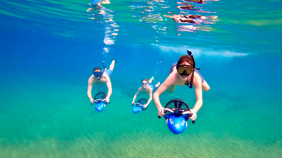 Best Maui Ocean Activities Scooter Scuba